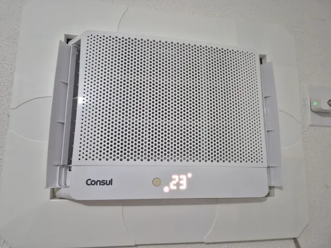 Ar condicionado consul janela 10.000 btus com controle