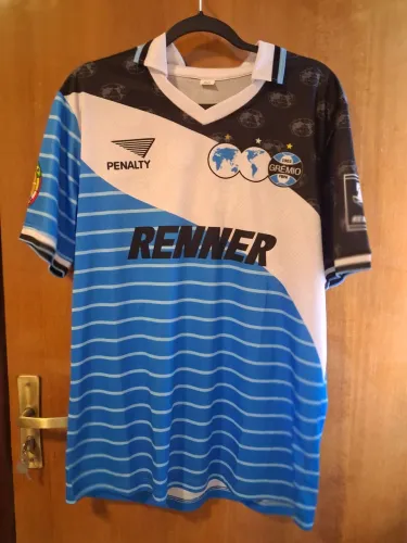  Camisa Grêmio Retrô 1997 - Modelo Negresco