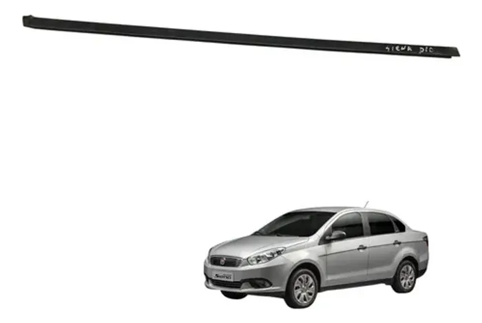 Canaleta Externa Dianteira Direita Fiat Siena 1.0 2008 2009