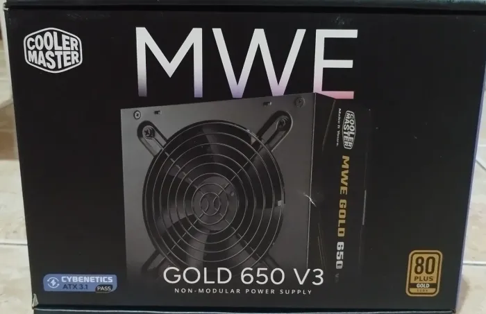 Fonte Cooler Master 650W 80 Plus Gold
