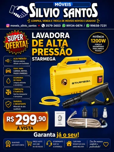 Lavadora alta pressão APARTIR de 299,90 combino entrega