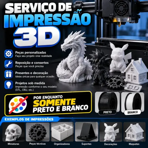 Serviço de Impressão 3D