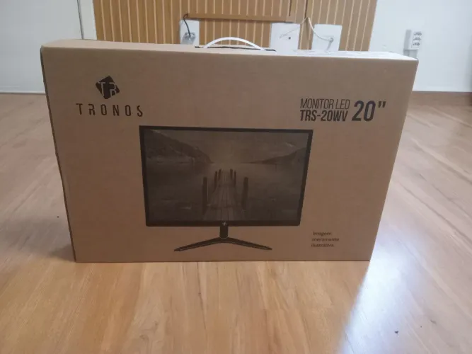 ?Monitor LED 20" Tronos Corp TRS-20WV HD+ (75Hz / HDMI e VGA / Bivolt) NOVO lacrado