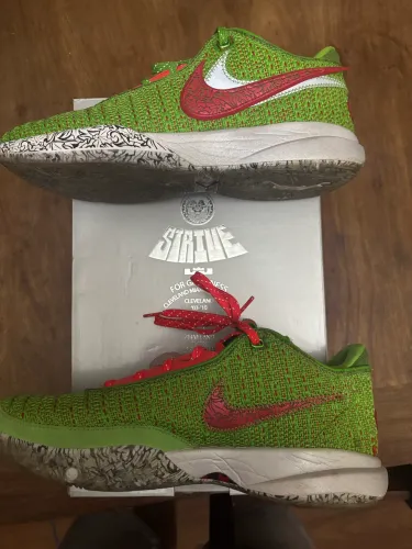 Nike LeBron 20 the grinch 