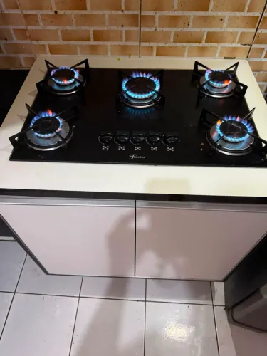 FOGÃO COOKTOP MAIS CAIXA R$500