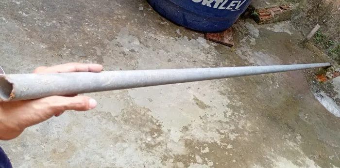 Tubo de ferro galvanizado