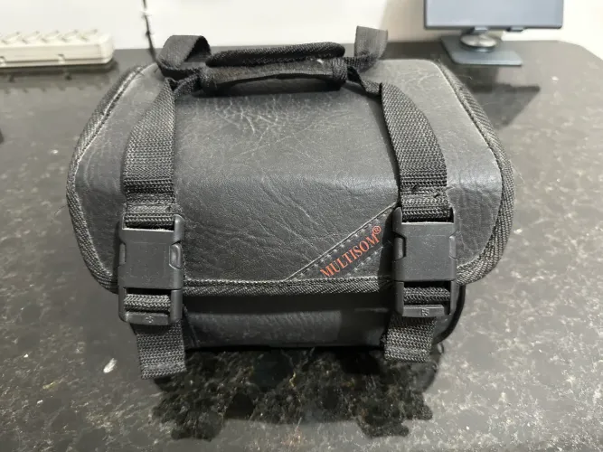 Bolsa para câmera fotográfica compatimento estofado ajustável