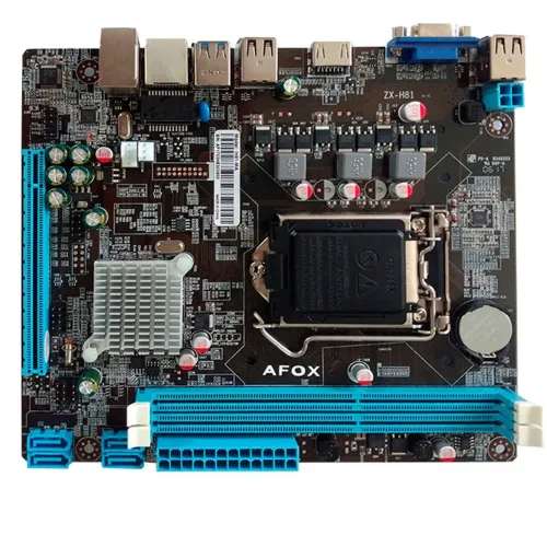 Placa-Mãe Afox H81 LGA 1150 Intel 4ª Geração - 