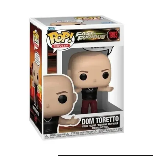 Funko Pop! Figura de Vinil com Frases do Dom Toretto de Velozes e Furiosos #1993