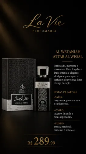 Al Wataniah ATTAR AL WESAL - 100ml