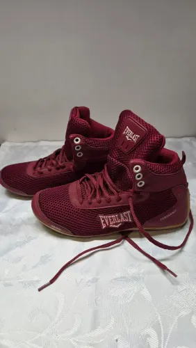 tênis everlast feminino cano alto vinho 35