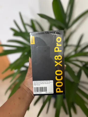 POCO X8 PRO 5G 512GB/8GB RAM PRETO LACRADO FÉLIX STORE