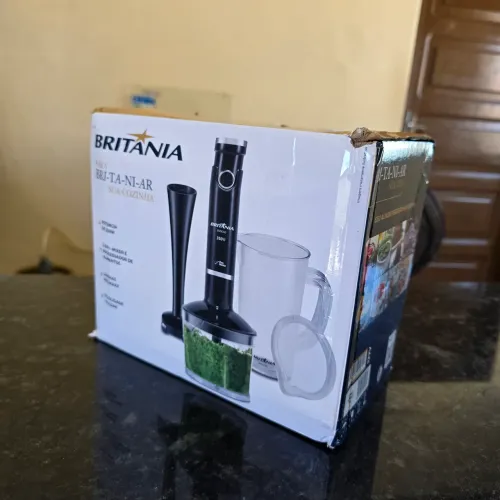 Mixer Britânia Bmx360 2 em 1 350W com Mini Processador - NOVO na Caixa