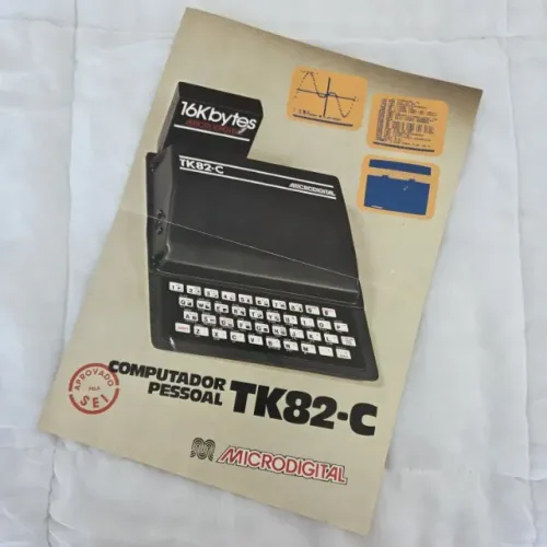 Banner de Divulgação TK 82-C Original