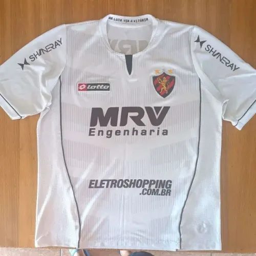 camisa original 2012 branca sport clube recife lotto mrv tamanho g