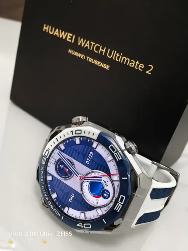 Huawei// Watch Ultimate 2 49mm Titânio, AMOLED LTPO, ECG, GPS Dual Conecta com tudo e IOS.