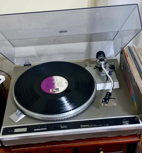 Conjunto de som Telefunken vintage