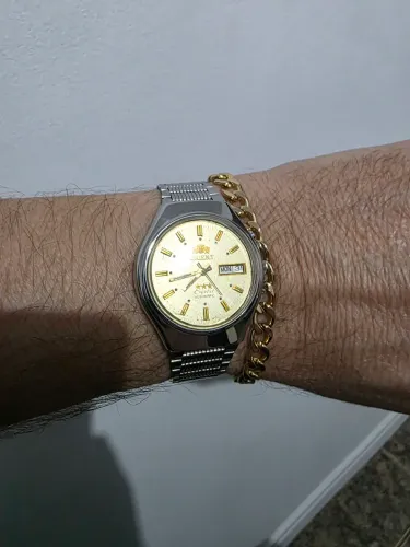 Orient Gold linda Caixa Cromada