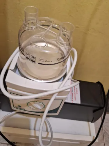 Umidificador aquecido fisher & paykel MR850 + base aquecedora