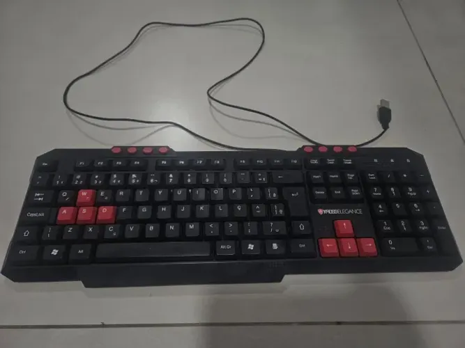 Teclado Gamer Multimídia Kross Elegance KE-K103