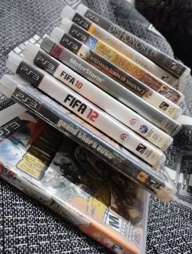 LOTE GAMES PS3 LER DESCRIÇÃO