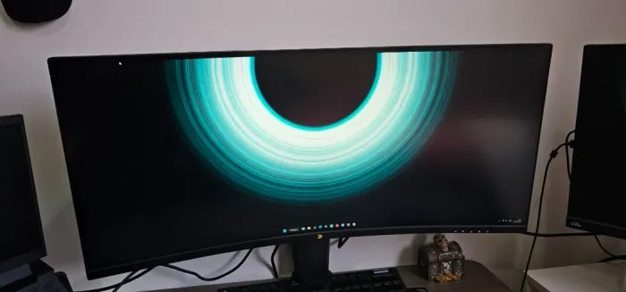 Monitor Gamer KBM! Gaming MG800 34" QHD, Ultrawide, 180Hz, 1ms, HDMI e DP, Adaptive Sync