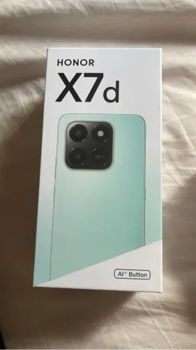 HONOR X7D 256GB / 6GB RAM - METEORO PRATA - NOVO LACRADO
