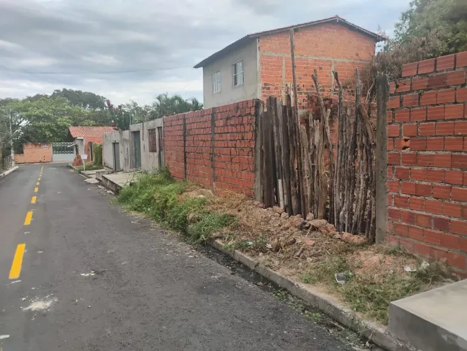 Terreno murado na vila do avião - 25 mil