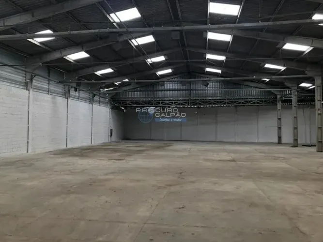 Galpão Industrial para Alugar | 1.280 m² | Ouro Fino Paulista - Ribeirão Pires,