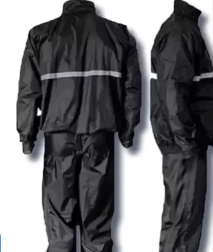 *Chegou capa de Chuva Roupa Para Motoqueiros Ciclistas Impermeável C/ Faixa Luminosa Capuz