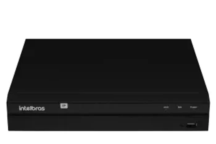 Kit CFTV Intelbras - 4 Cameras IP + DVR + Switch + HD 1TB