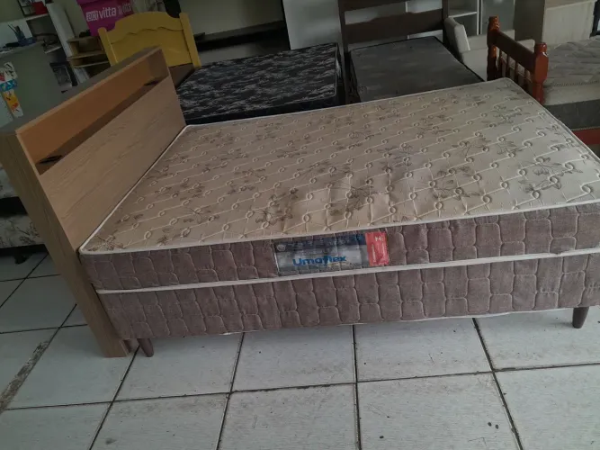 CAMA BOX CASAL CABECEIRA