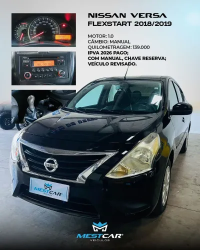 Nissan Versa V-drive 1.0 12V Flex MEC 2019