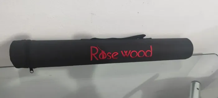 Tubo de Vara de Pesca Importado - Rose Wood