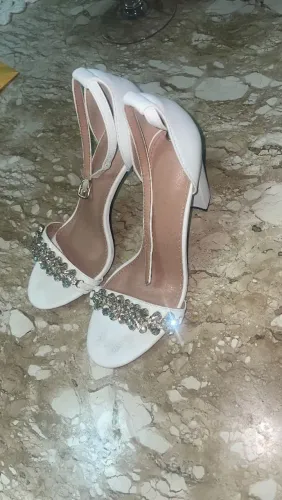 Sandália de festa com Salto para casamento
