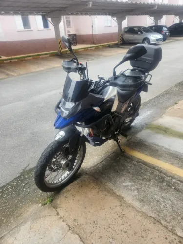 VENDO NH 190 com protetor de mão SCAM e de carenagem. Leia o anúncio.