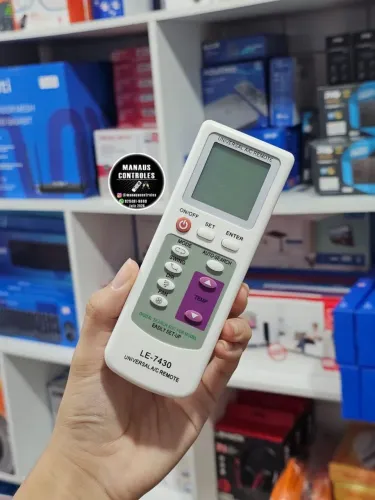 Controle LE-7430 universal para Ar-condicionado 