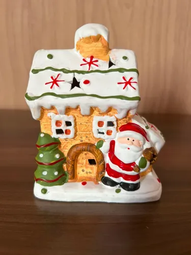 Enfeite de Natal Casinha Gingerbread