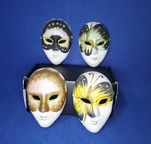 4 máscaras venezianas 