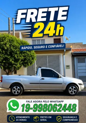 Frete seguro e confiável.