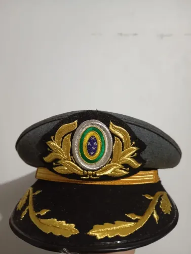 Quepe Cinza Militar OF Sup Tam 55