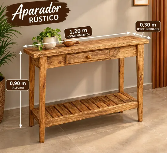 Aparador em madeira