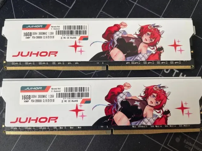 32GB DDR4 JUHOR 3600mhz (2x16)