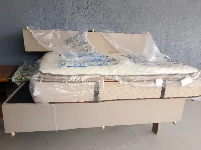 Cama box Queen 2x2 mt