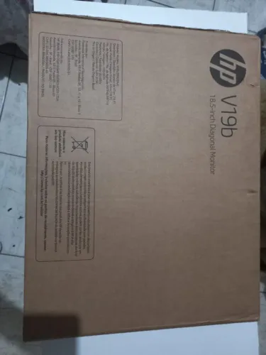 Monitor HP V19b 18,5" LED Novo na Caixa