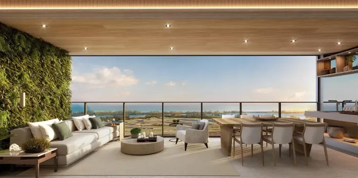 Apartamento 4 suítes, pronto para morar, vista golf na Barra da tijuca