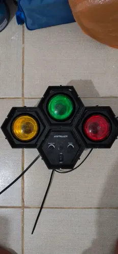 Jogo de luz rítmico para festas