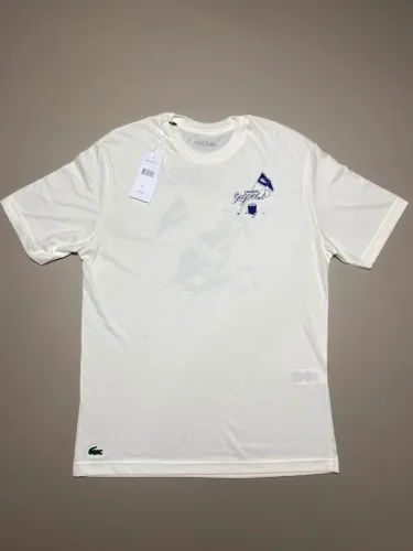 Camiseta Lac Golf Branco/Azul