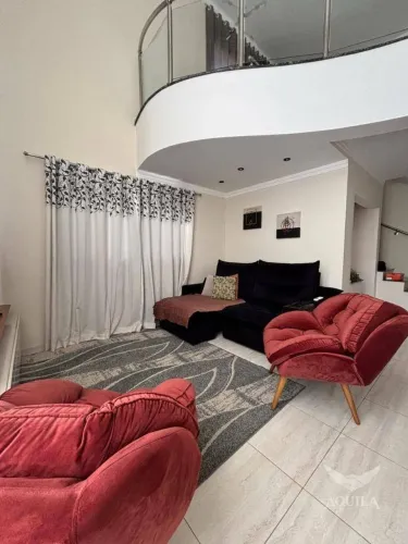 SOBRADO 276M² - 4 DORMITÓRIOS - 3 SUÍTES - ESCRITÓRIO - PISCINA - 4 VAGAS - CONDOMÍNIO COL
