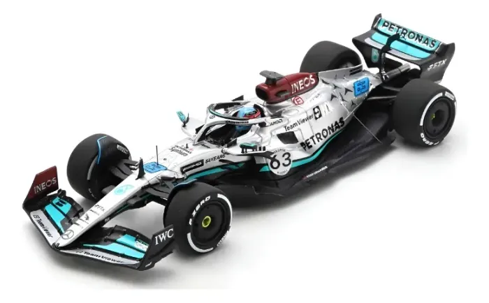 Spark F1 Mercedes W13 George Russel 1/43 GP Bélgica 2022